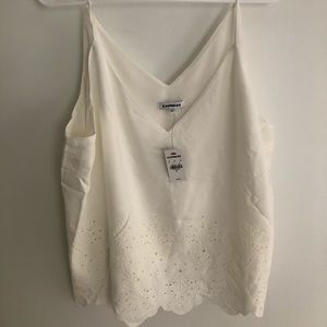 Express Embroidered Eyelet Cami